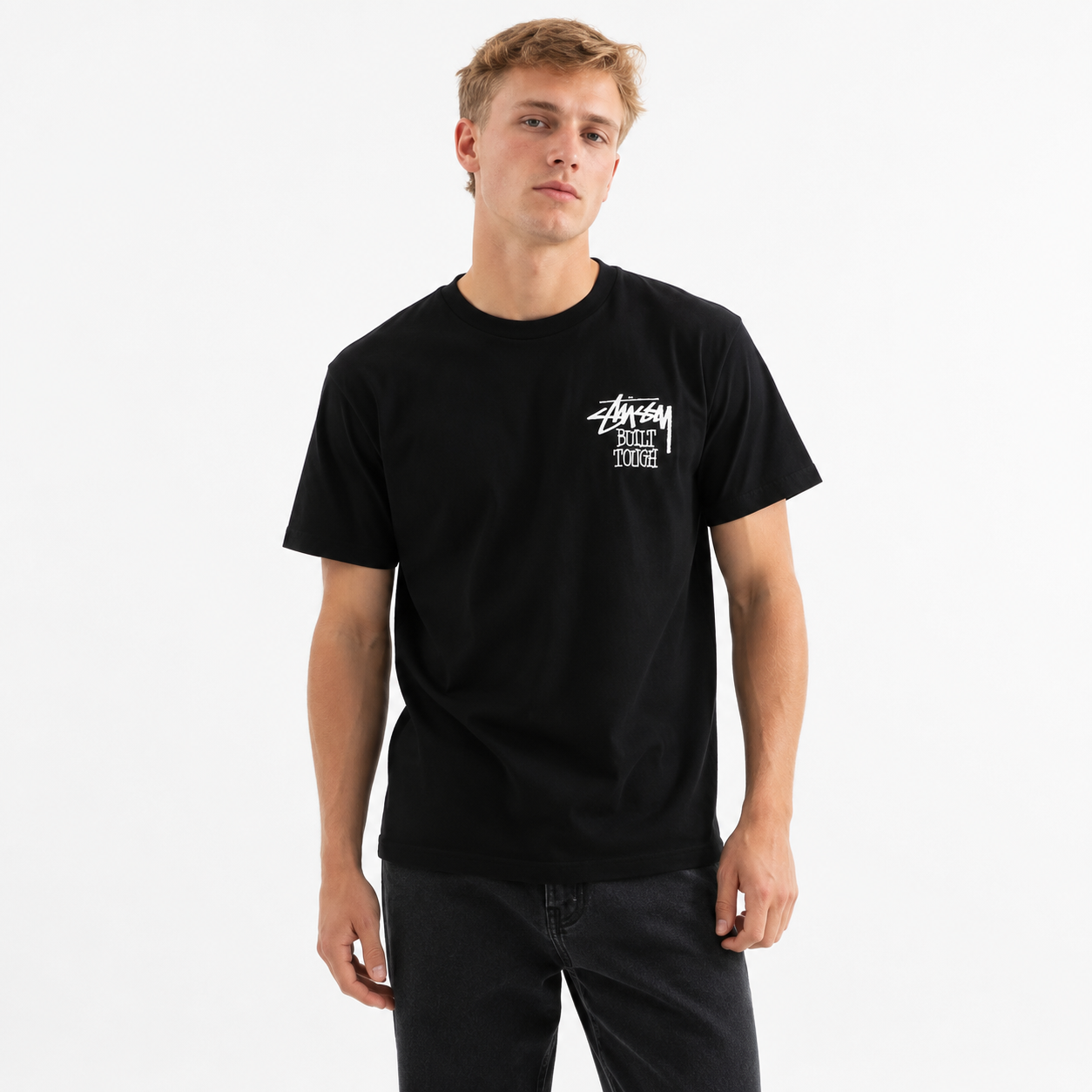 Stussy Built Tough T-Shirt Black