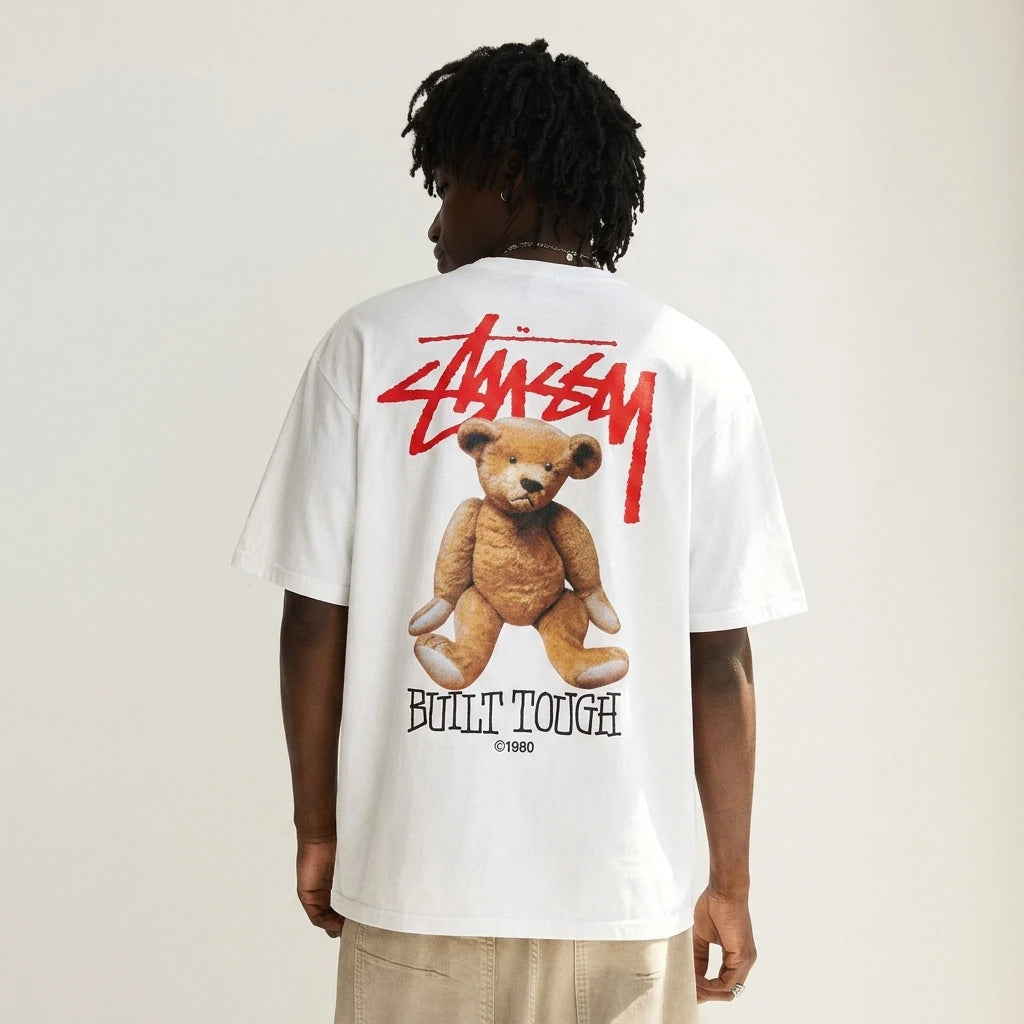 Stussy Built Tough T-Shirt White