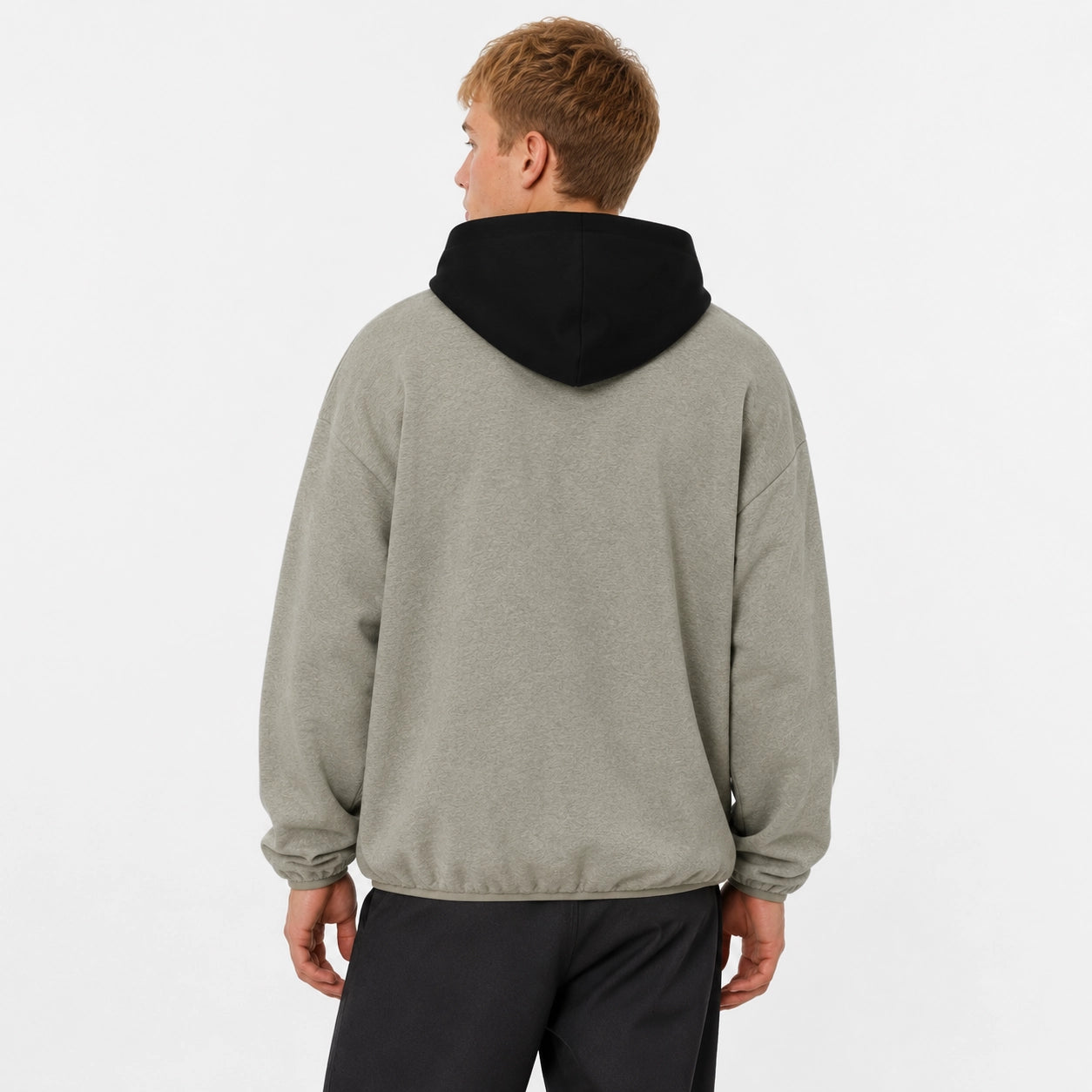Fear of God Essentials NBA Hoodie Warm Heather/Black