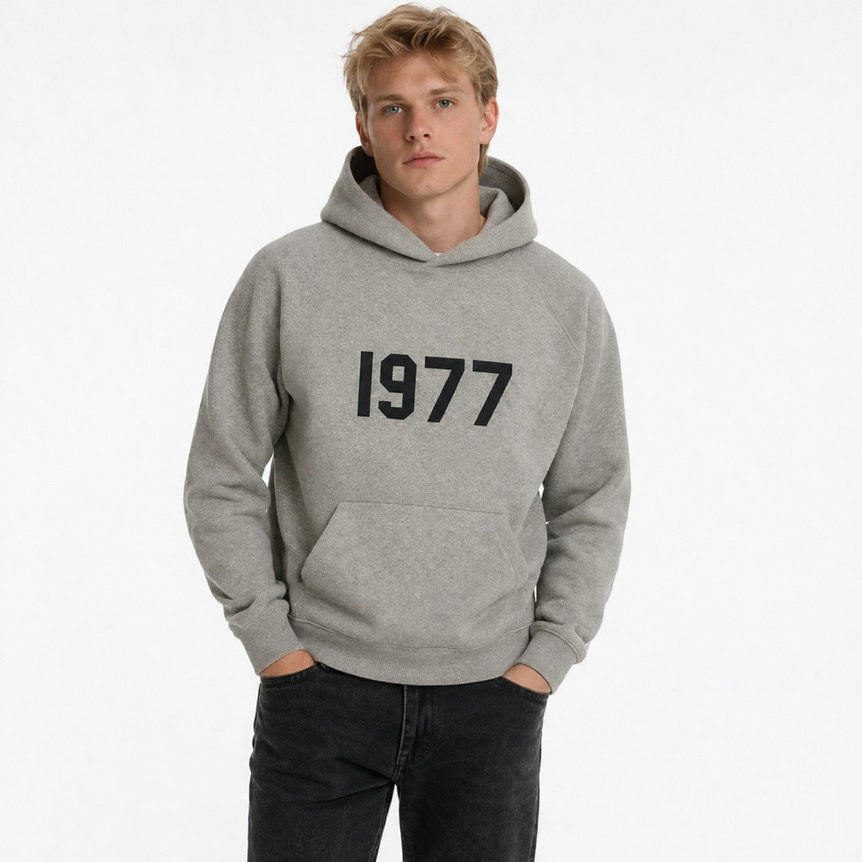 Fear of God Essentials 1977 Hoodie Dark Oatmeal