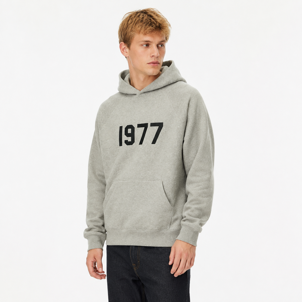 Fear of God Essentials 1977 Hoodie Dark Oatmeal