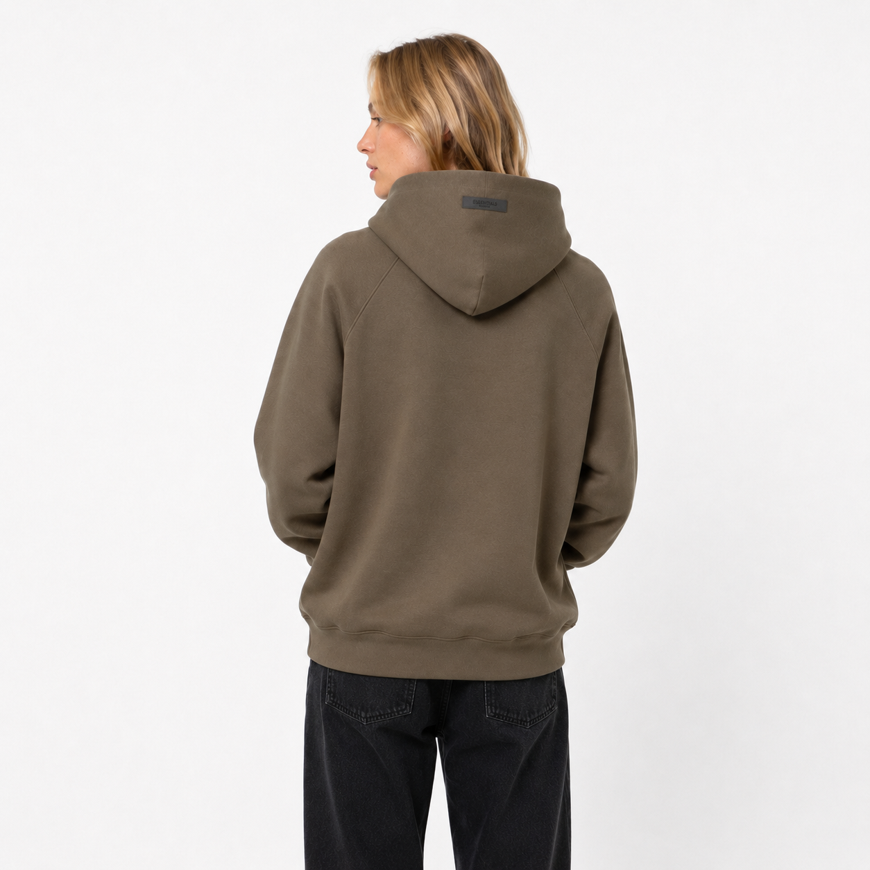 Fear of God Essentials Hoodie Wood