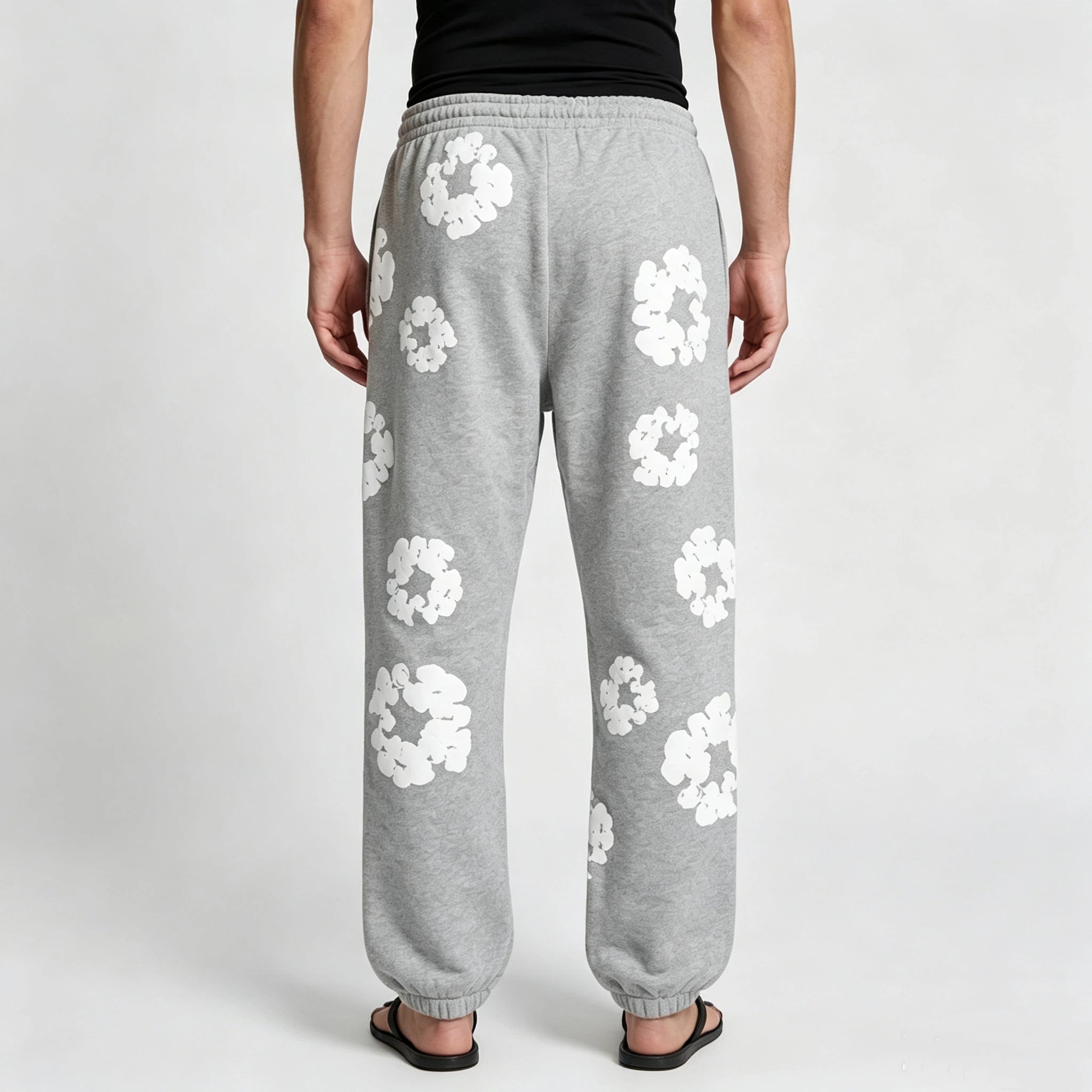 Denim Tears The Cotton Wreath Sweatpants Grey