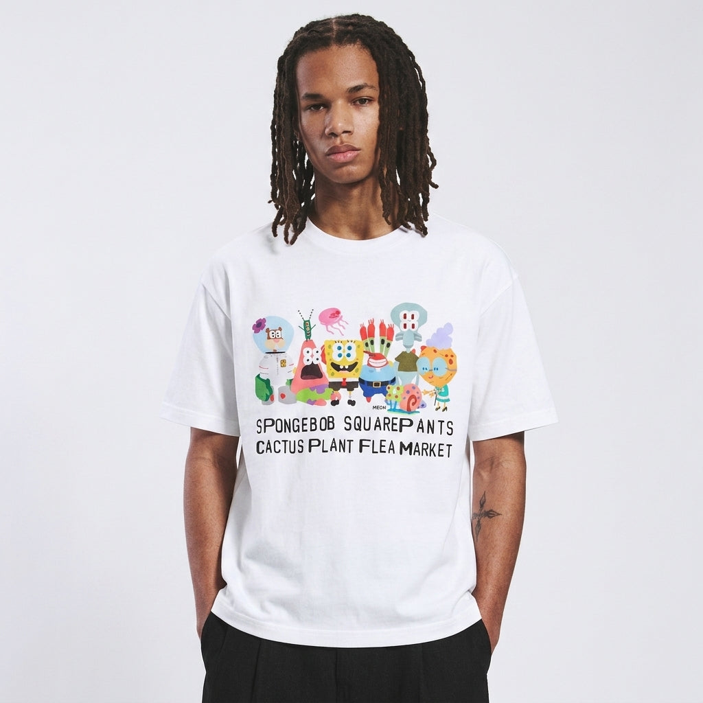 Uniqlo x CPFM Spongebob Squarepants UT Graphic II T-Shirt White