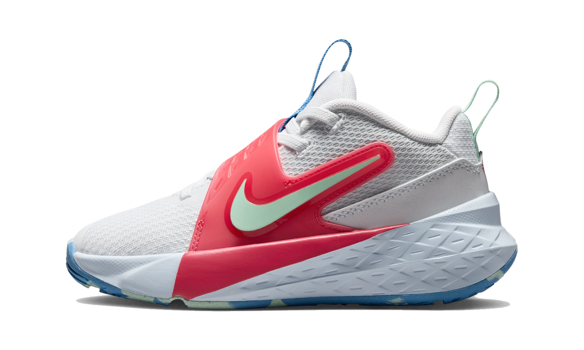 Nike Team Hustle D 12 Off-White/Aurora Blue/Tropical Pink/Arctic Green