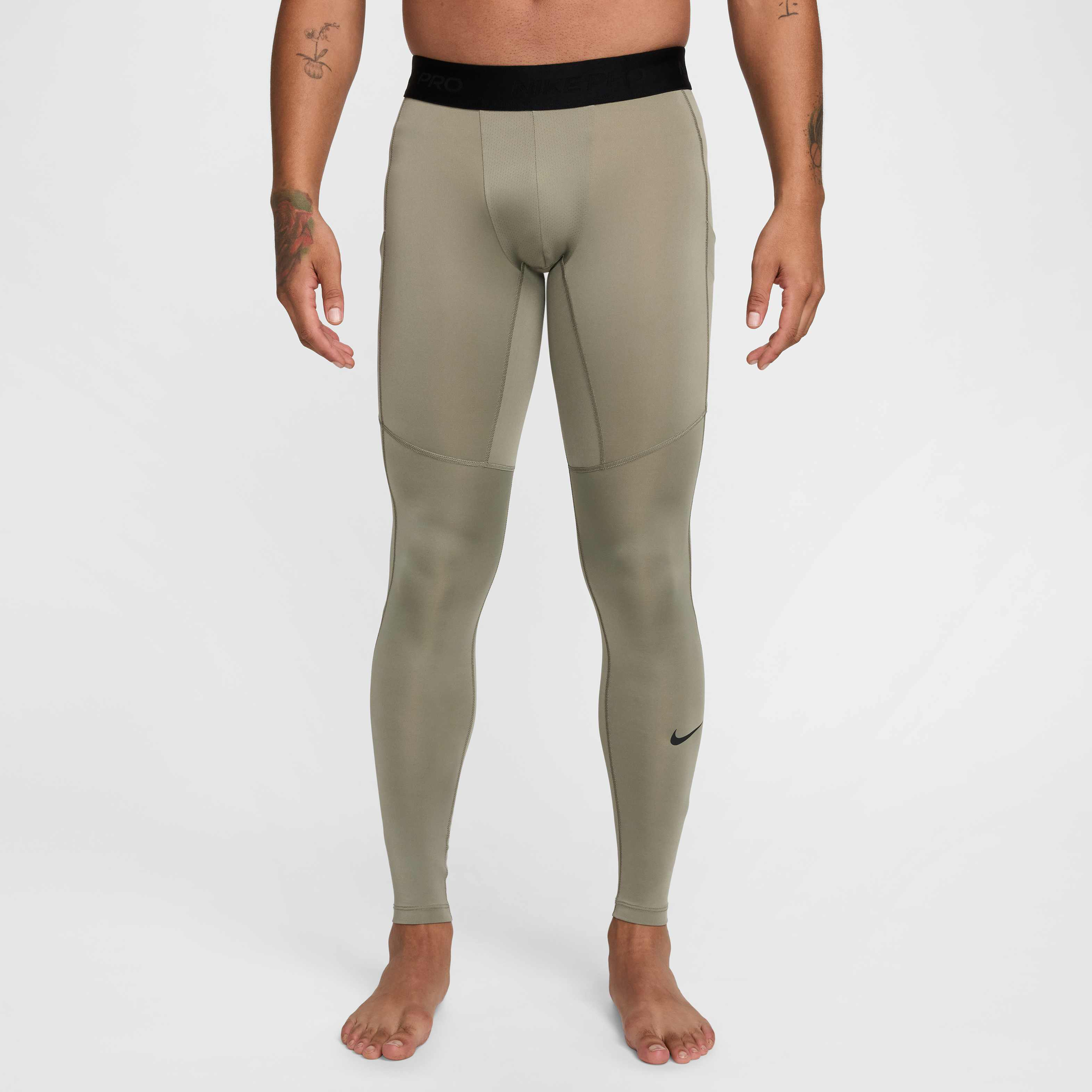 Nike Pro Dri-FIT Fitness Tights Light Army/Black - Sneak