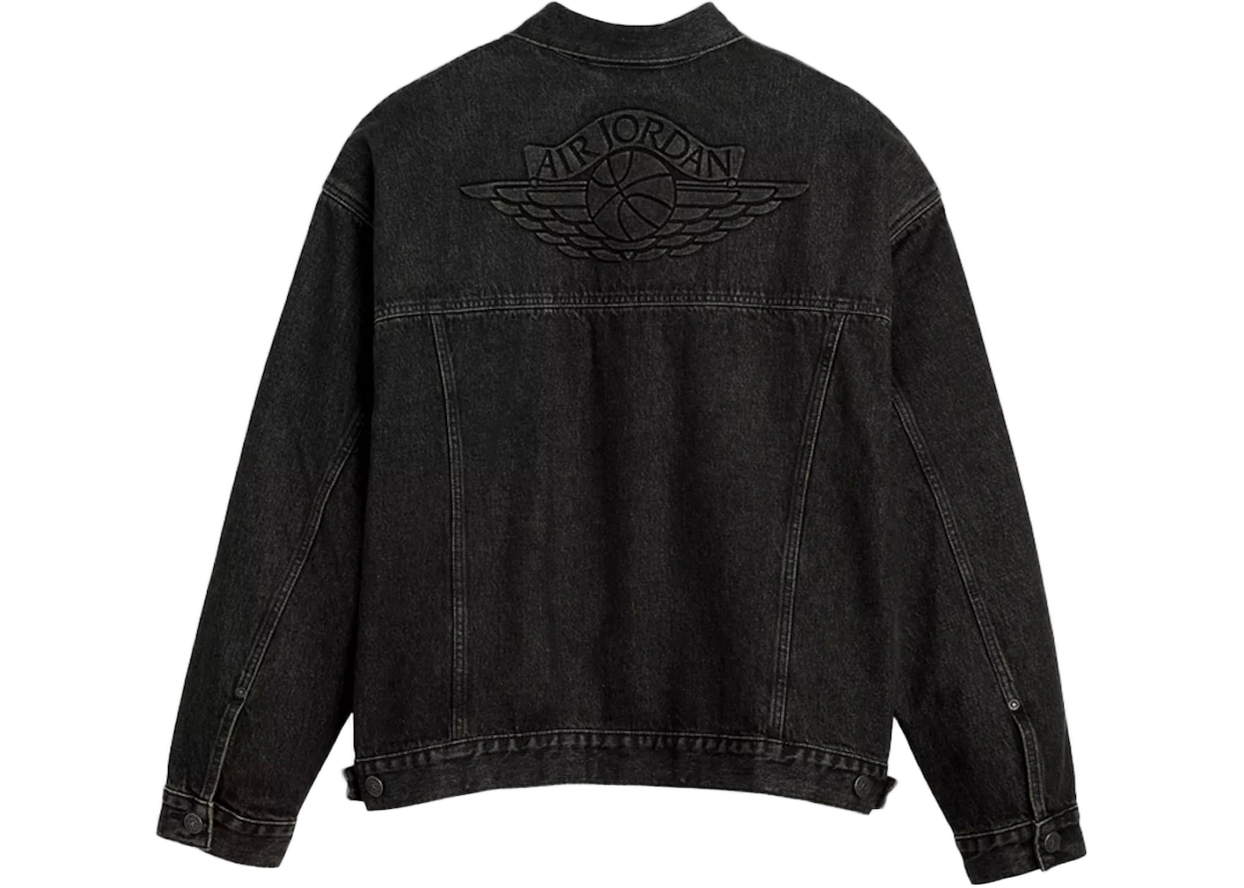 Nike Air Jordan x Levi's Type III Trucker Jacket Black Wash/Black