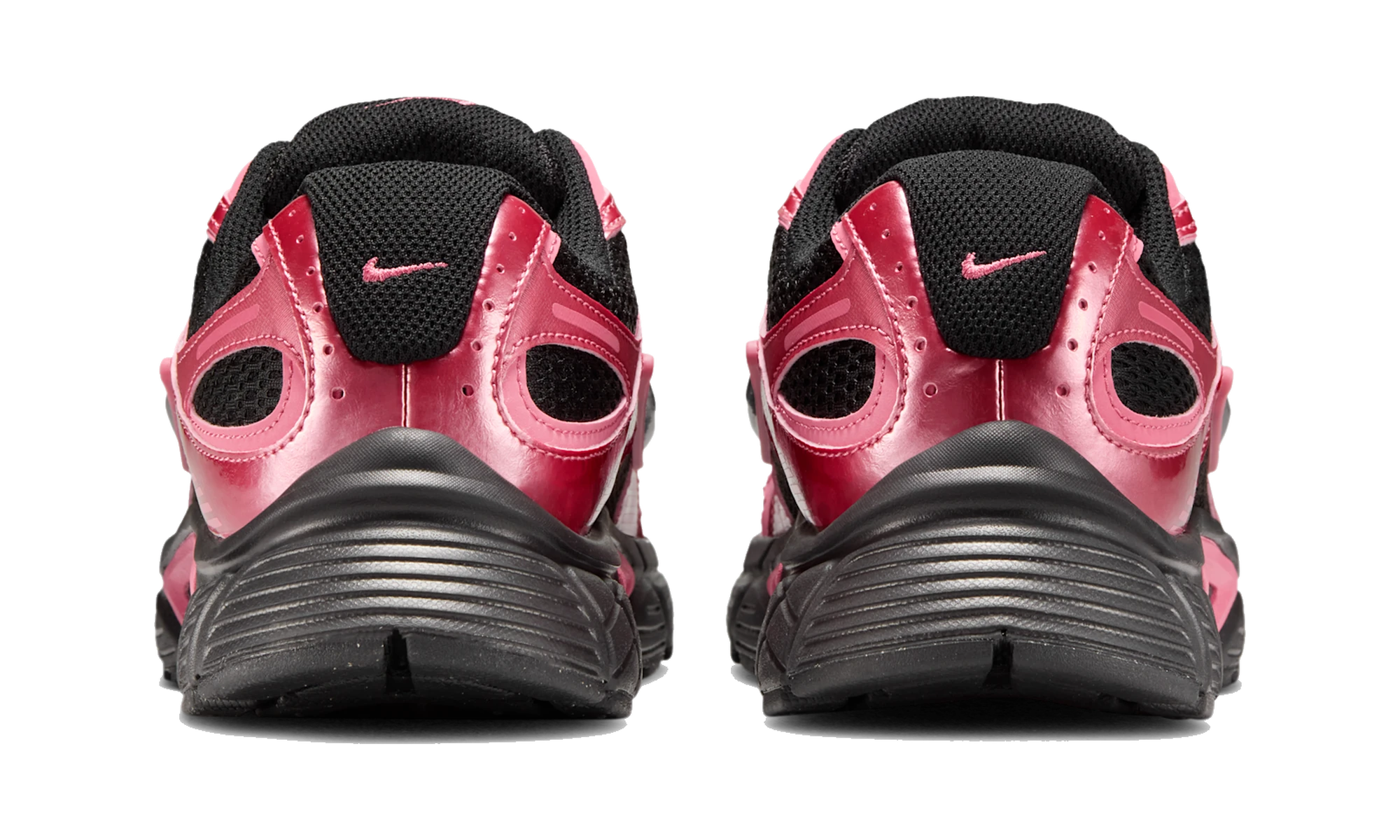 Nike V5 RNR shoes with reflective accents Black/Peony/Black