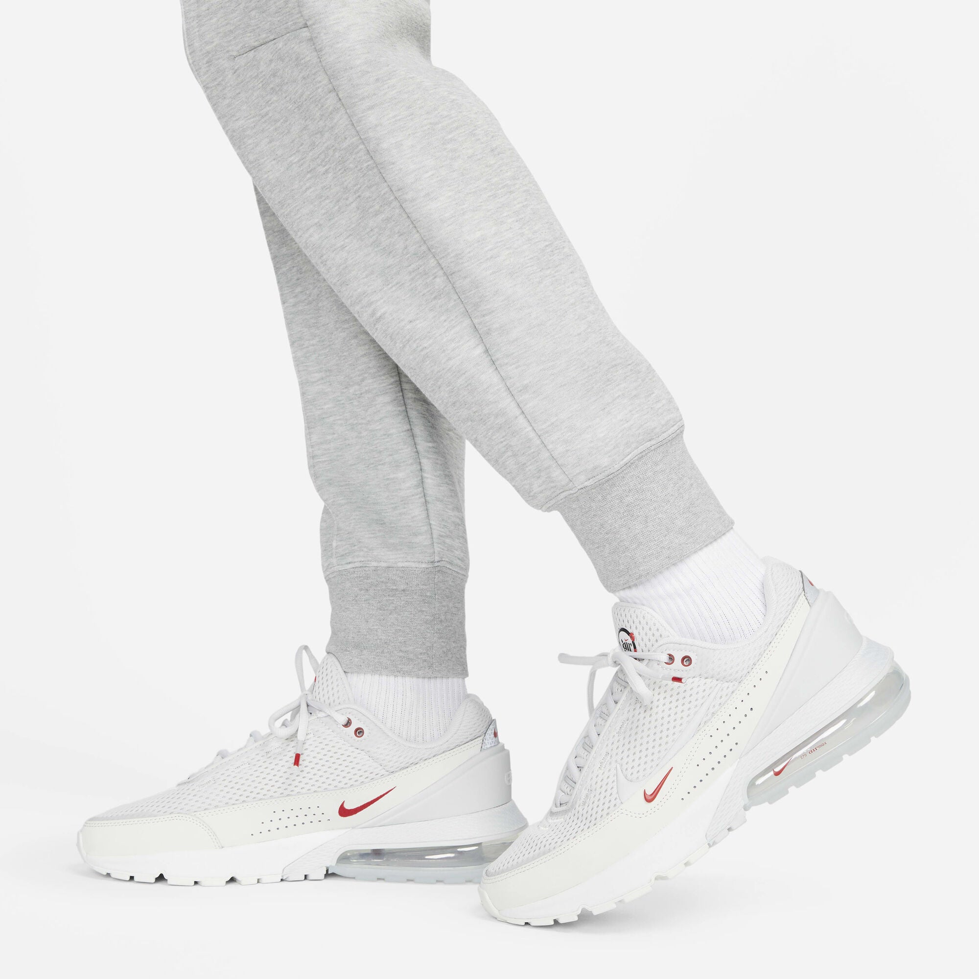 Nike Sportswear Tech Fleece Mid-Rise Joggers Dark Grey Heather/Black