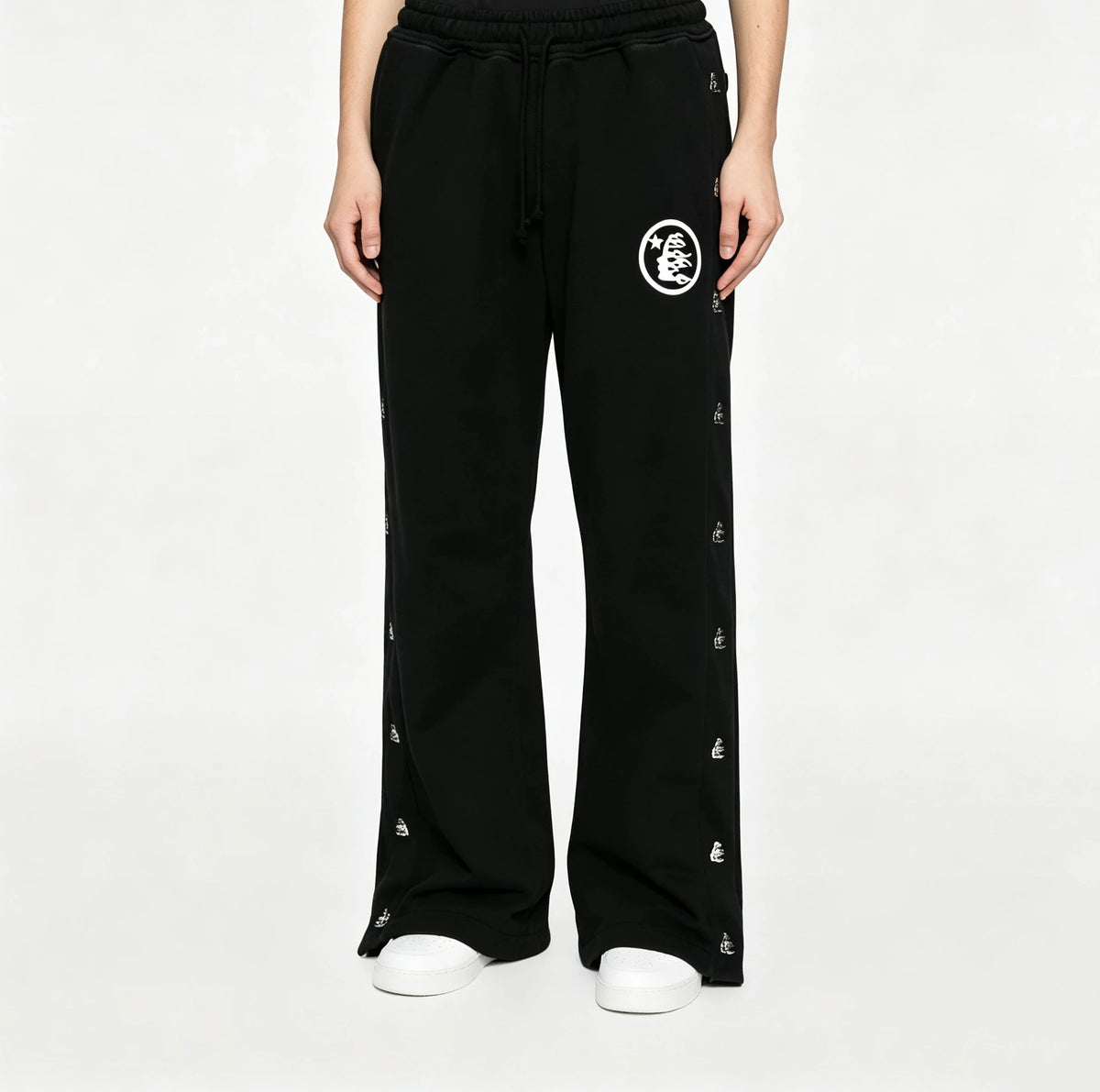 Hellstar Mirror Face Sweatpant Black