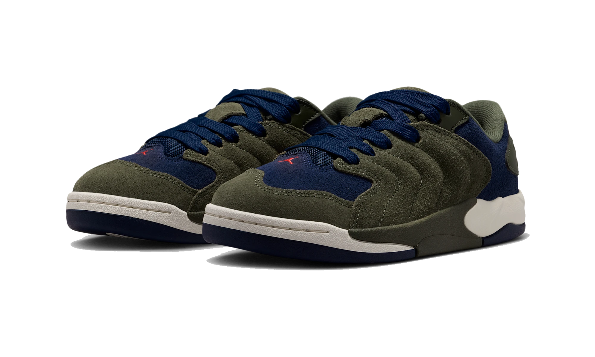 Air Jordan Session Cargo Khaki/Chile Red/Pale Ivory/Obsidian