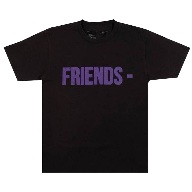 Vlone Friends T-Shirt Black/Purple