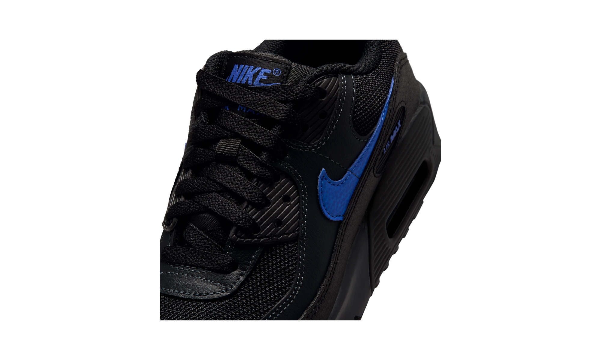Nike Air Max 90 Black/Dark Smoke Grey/Racer Blue