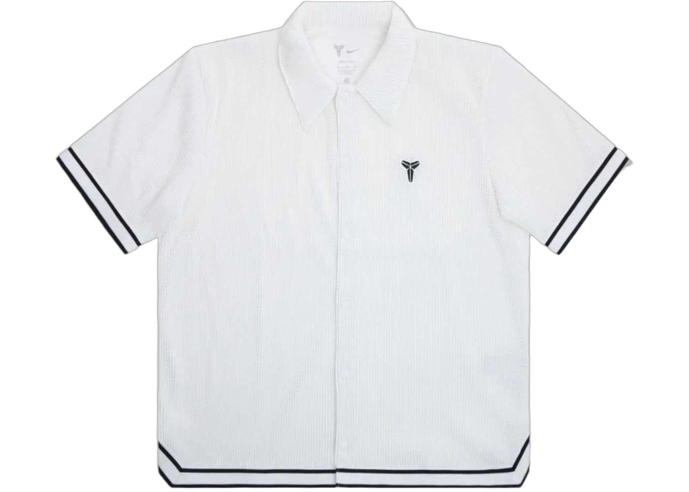 Nike What The Kobe Pleated S/S Top White, White (IB0020-100)