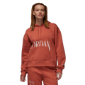 Air Jordan Brooklyn Fleece Women's Pullover Hoodie Dusty Peach/Sail