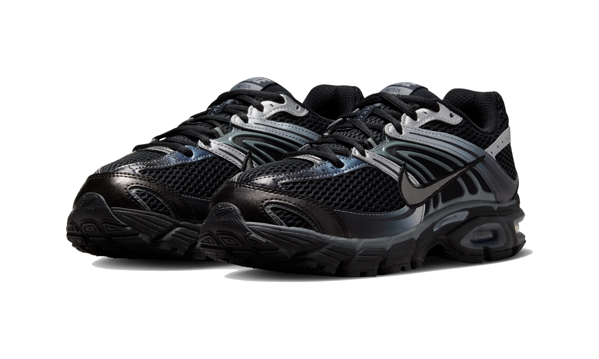Nike Air Max Moto 2K Black/Metallic Silver/Smoke Grey