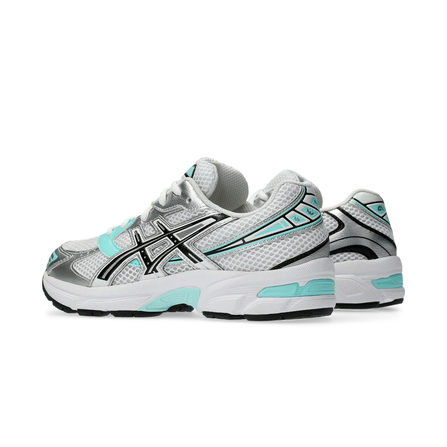 ASICS Gel-1130 White Aqua, White/Black (1204A163-102)