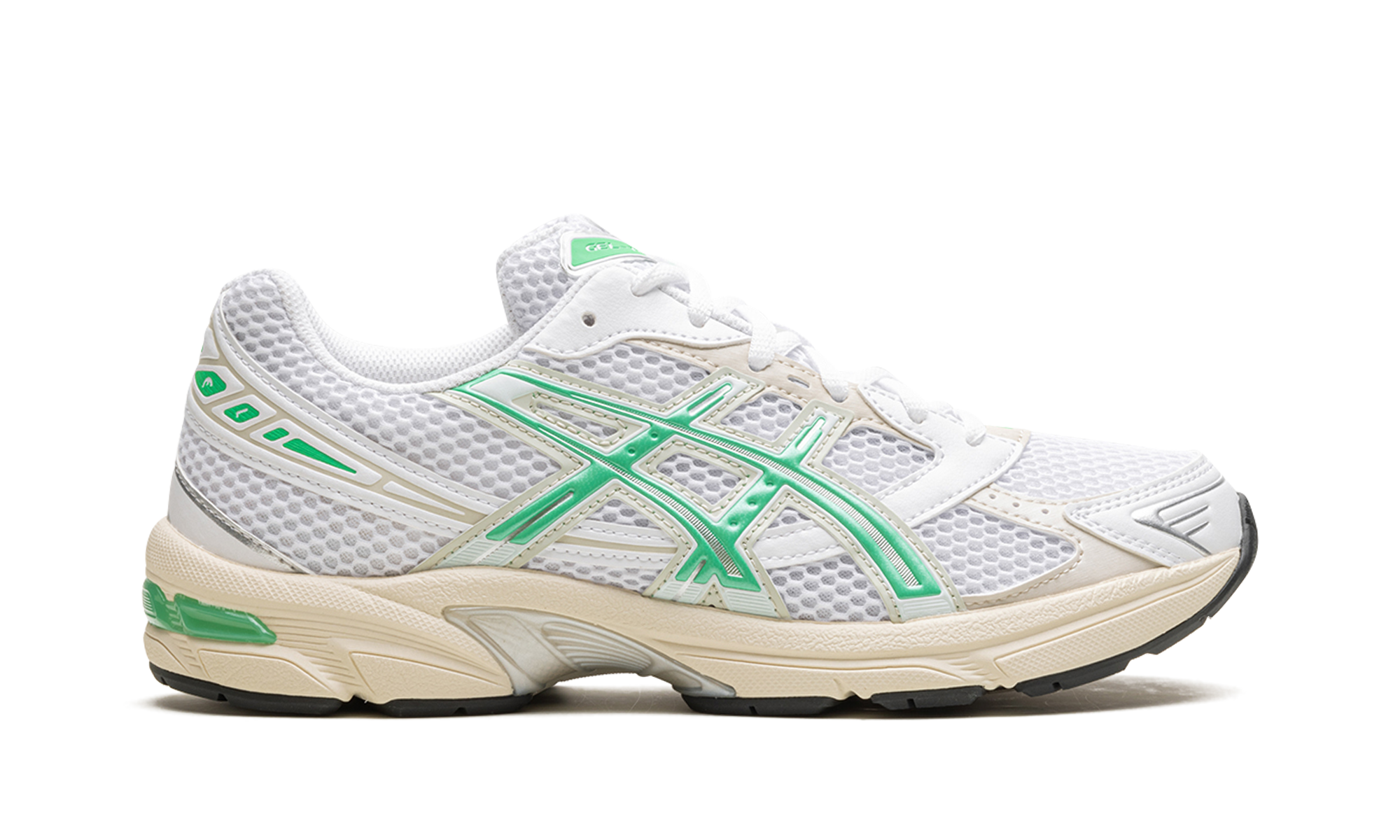 ASICS Gel-1130 White Malachite Green Off White Midsole