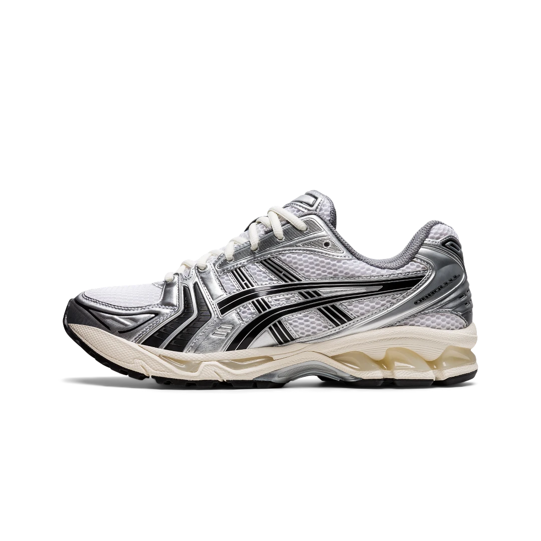 ASICS Gel-Kayano 14 JJJJound Silver Black, White/Black (1201A457-101)