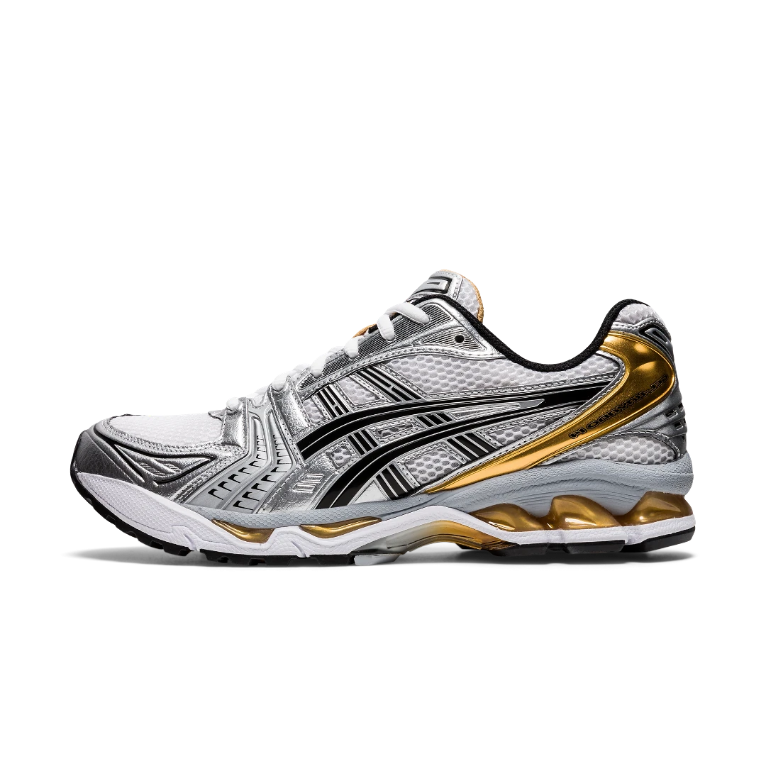 ASICS Gel-Kayano 14 White Pure Gold, White/Pure Gold (1201A019-102)