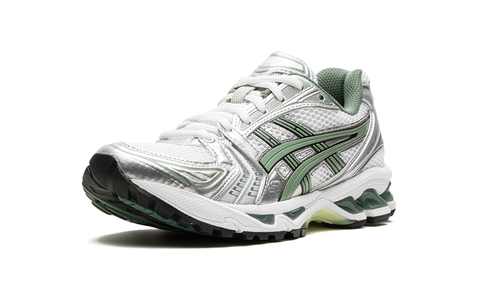 ASICS Gel-Kayano 14 White Pure Silver Slate Grey Sage