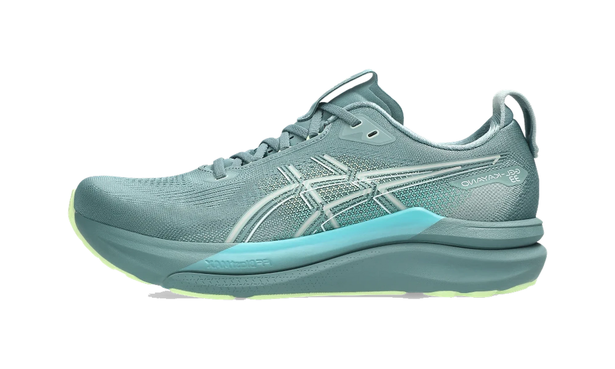 ASICS Gel-Kayano 33 Foggy Teal Illuminate Yellow