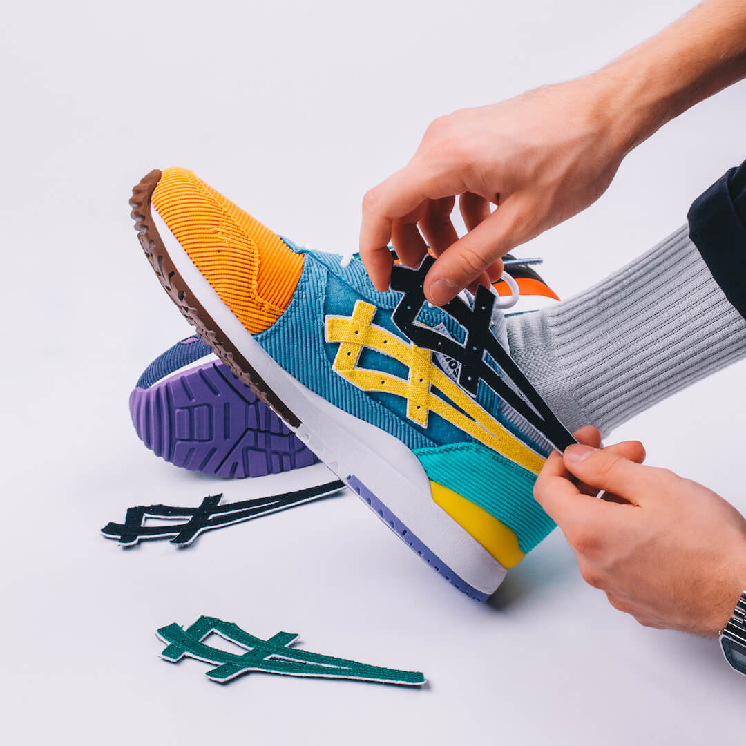 ASICS Gel-Lyte III Sean Wotherspoon x atmos, Multi (1203A019-000)