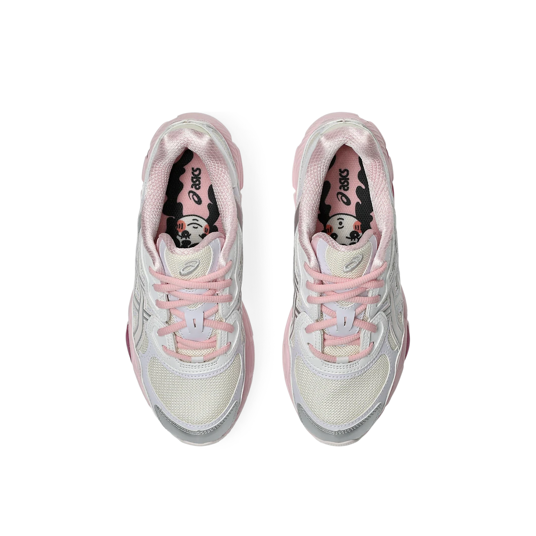 ASICS Gel-NYC Kicki Yang Zhang Pink Cream Pure Silver, Cream/Pure Silver (1203A571-100)