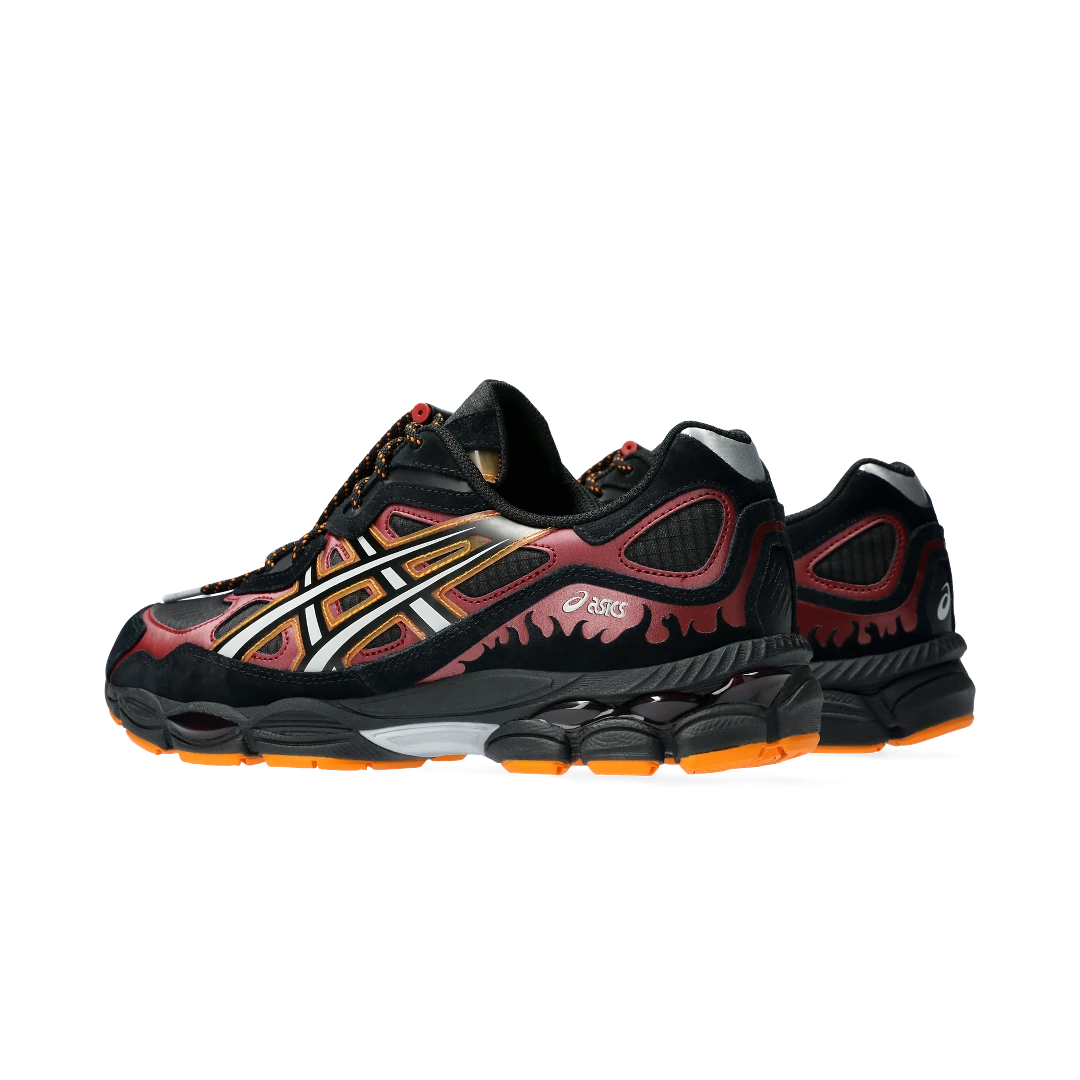 ASICS Gel-NYC Naruto Uzumaki Shippuden, Black/Burgundy (1203A487-001)