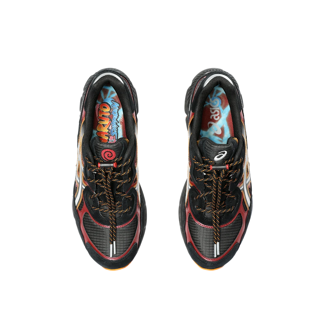 ASICS Gel-NYC Naruto Uzumaki Shippuden, Black/Burgundy (1203A487-001)