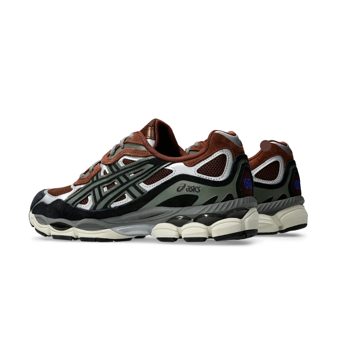ASICS Gel-NYC Reddish Brown Steeple Grey, Reddish Brown/Steeple Grey (1203A383-200)