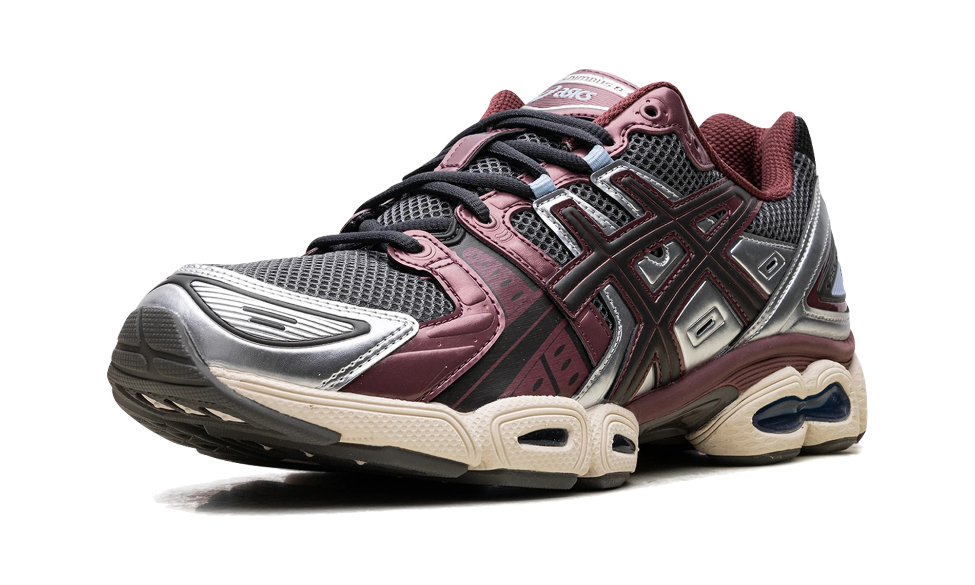 ASICS Gel-Nimbus 9 Truffle Grey Dark Cherry