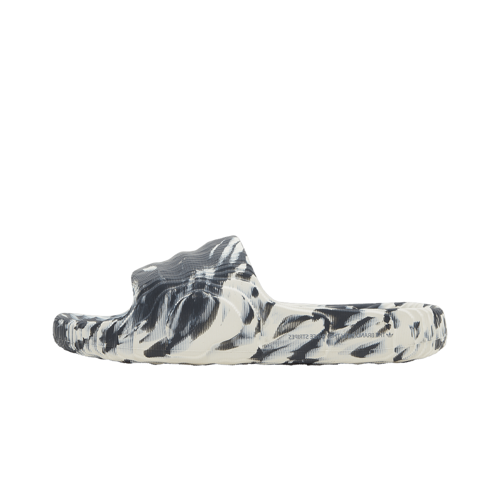 Adidas Adilette 22 Slides Carbon Aluminum
