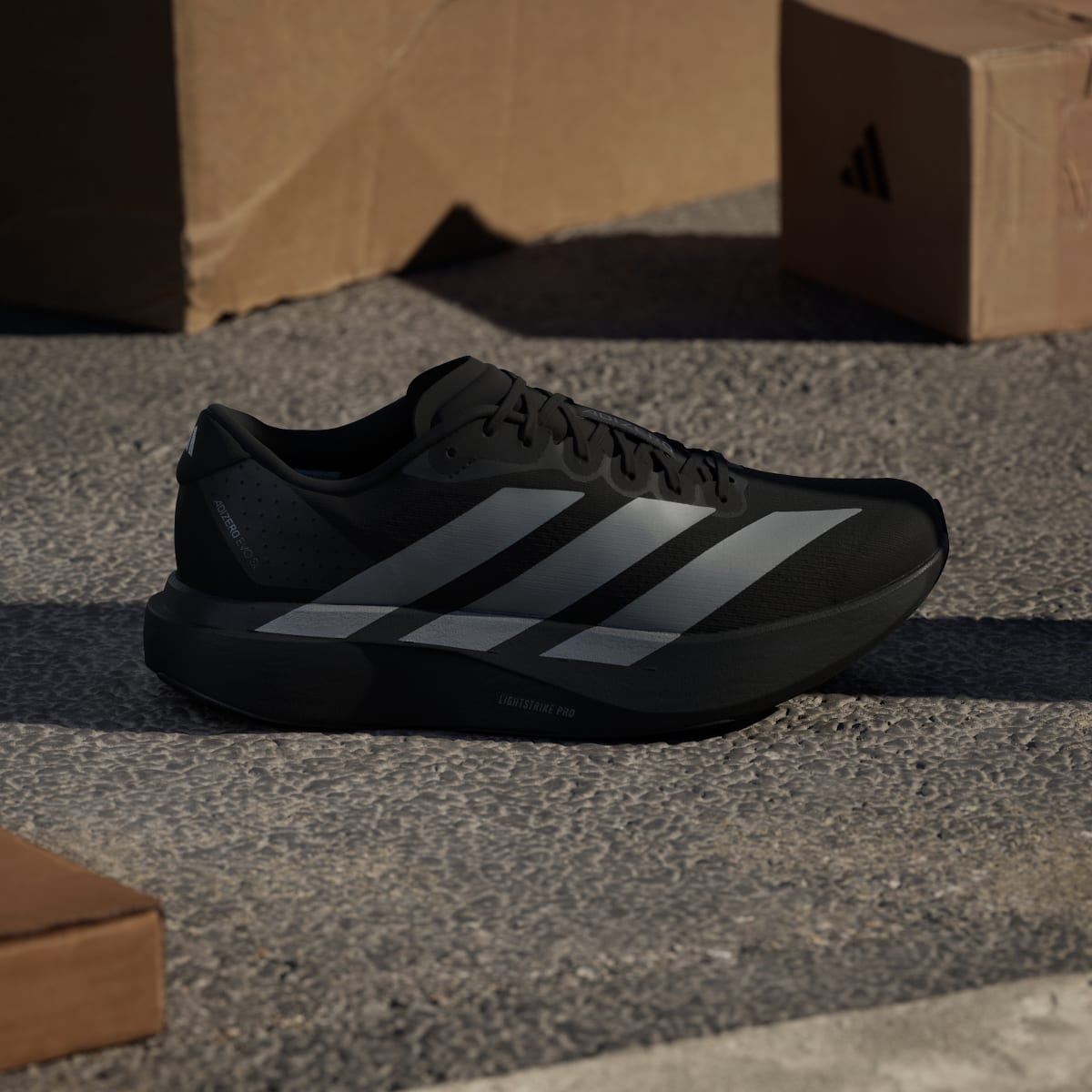 Adidas Adizero Evo SL Black Iron Metallic