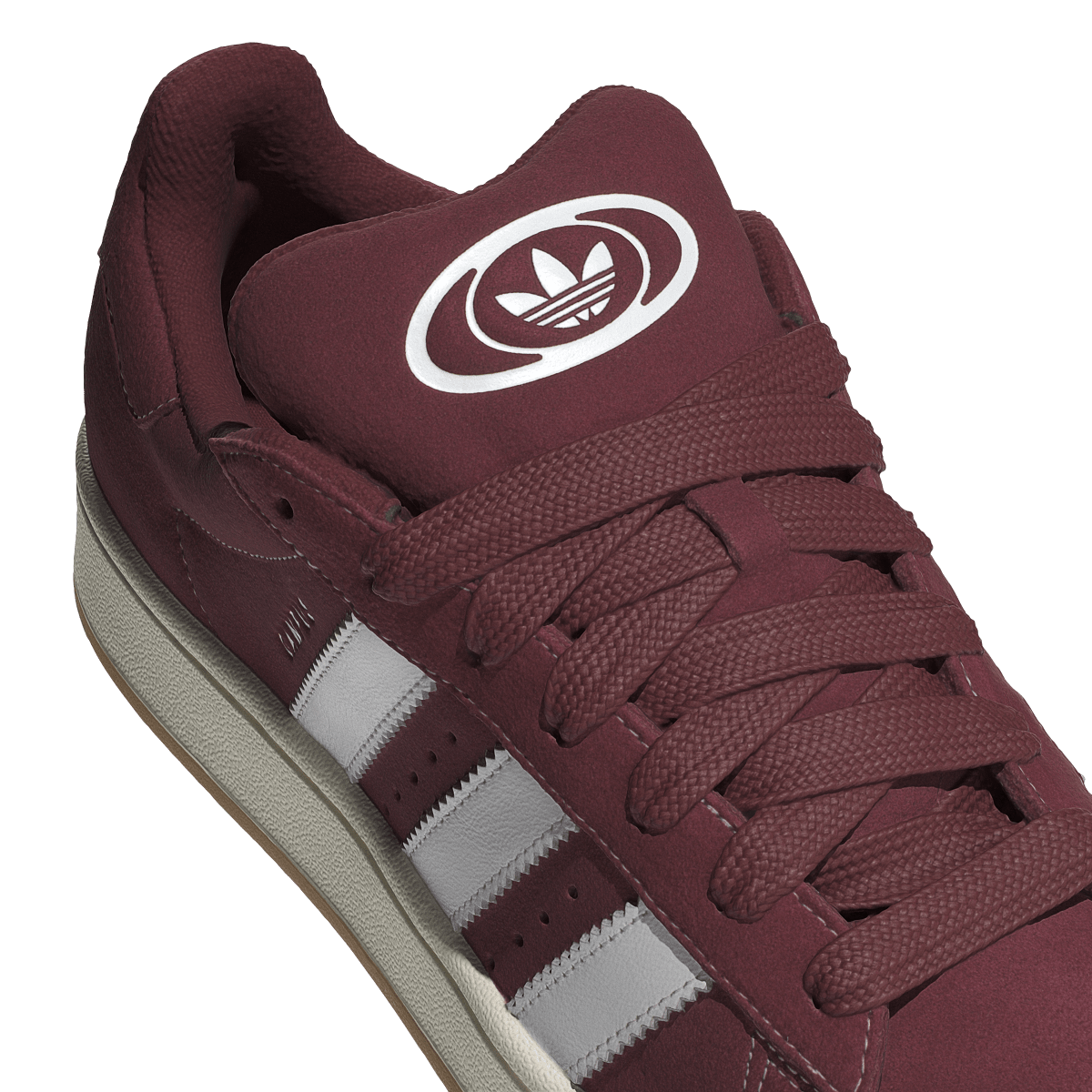 Adidas Campus 00s Camp Noble Maroon Cloud White Off White