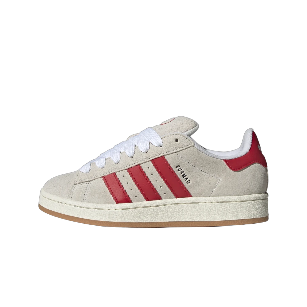 Adidas Campus 00s Crystal White Better Scarlet, Crystal White/Better Scarlet/Off White (GY0037)