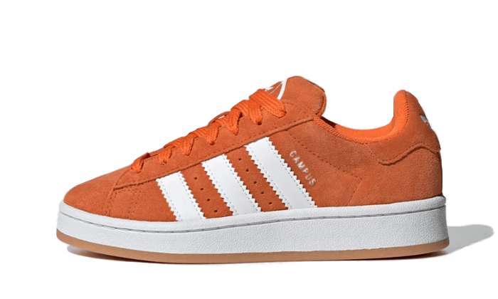 Adidas Campus 00s Orange Gum, Cloud White/Cloud White/Gum (IE7588)