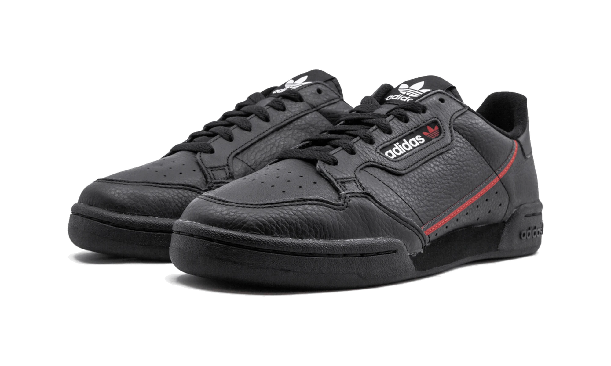 Adidas Continental 80 Black Scarlet Red