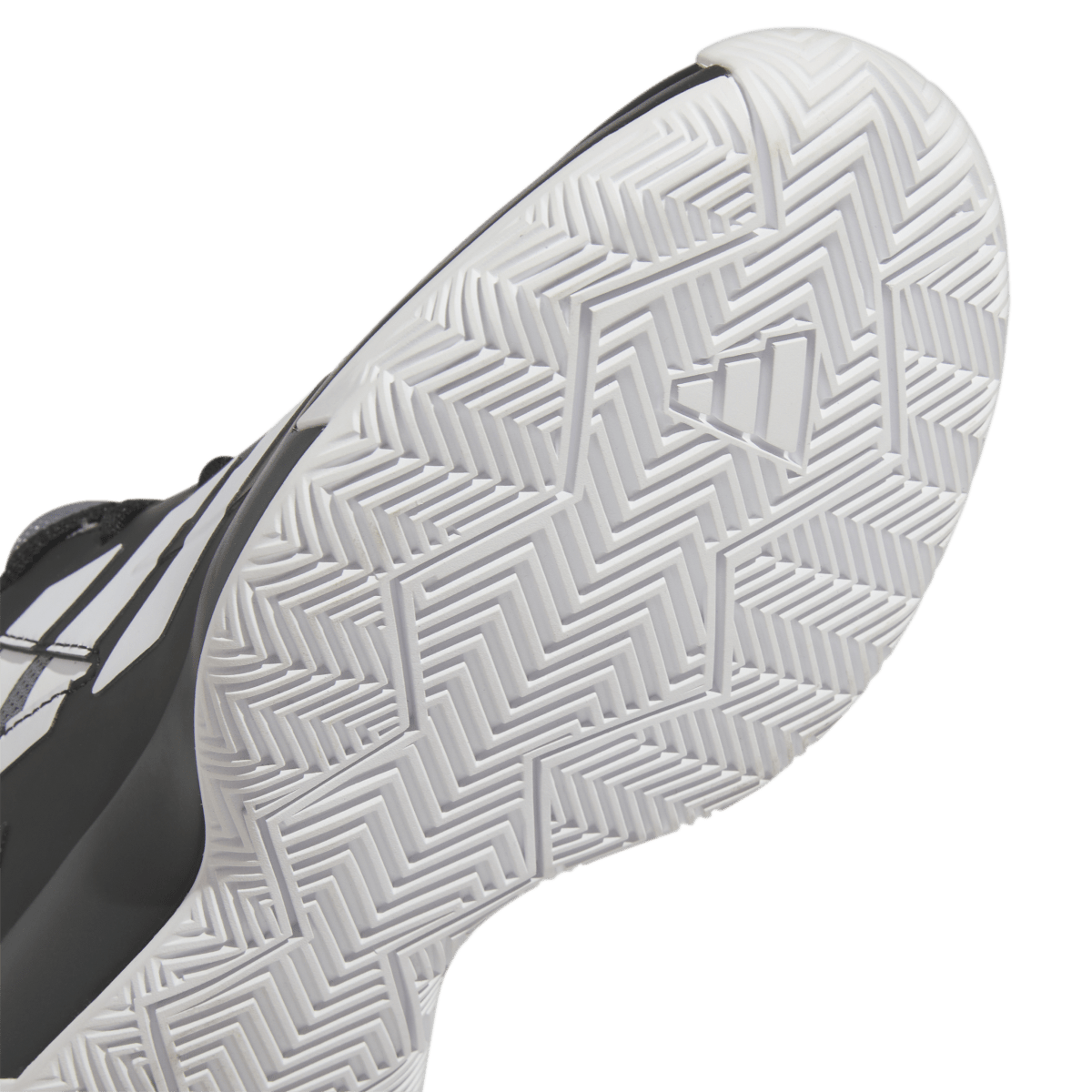 Adidas Cross 'Em Up Select Core Black Cloud White Grey Three