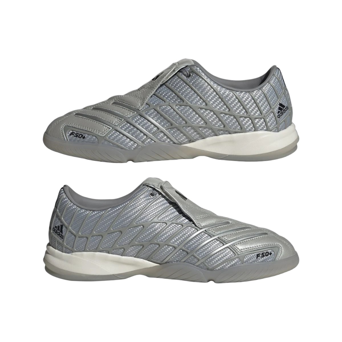Adidas F50 Sala Silver Metallic Grey