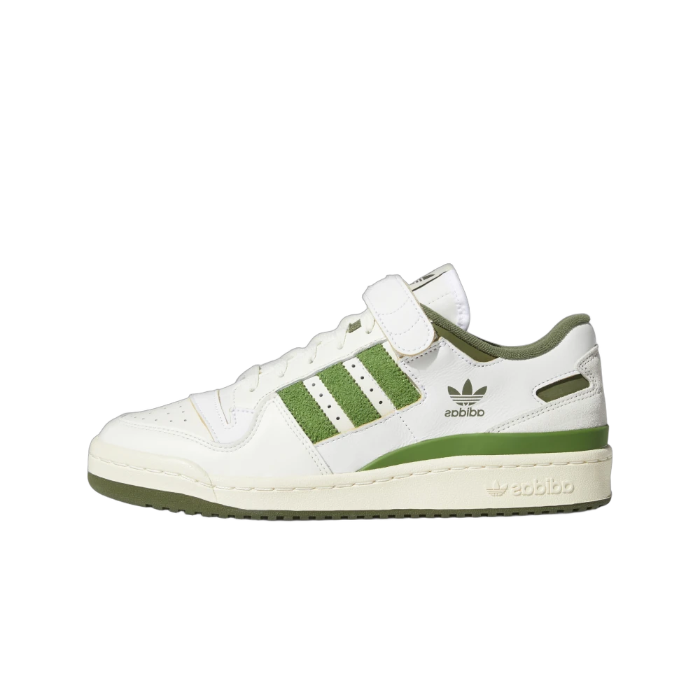 Adidas Forum 84 Low Crew Green, White/Crew Green-Wild Pine (FY8683)