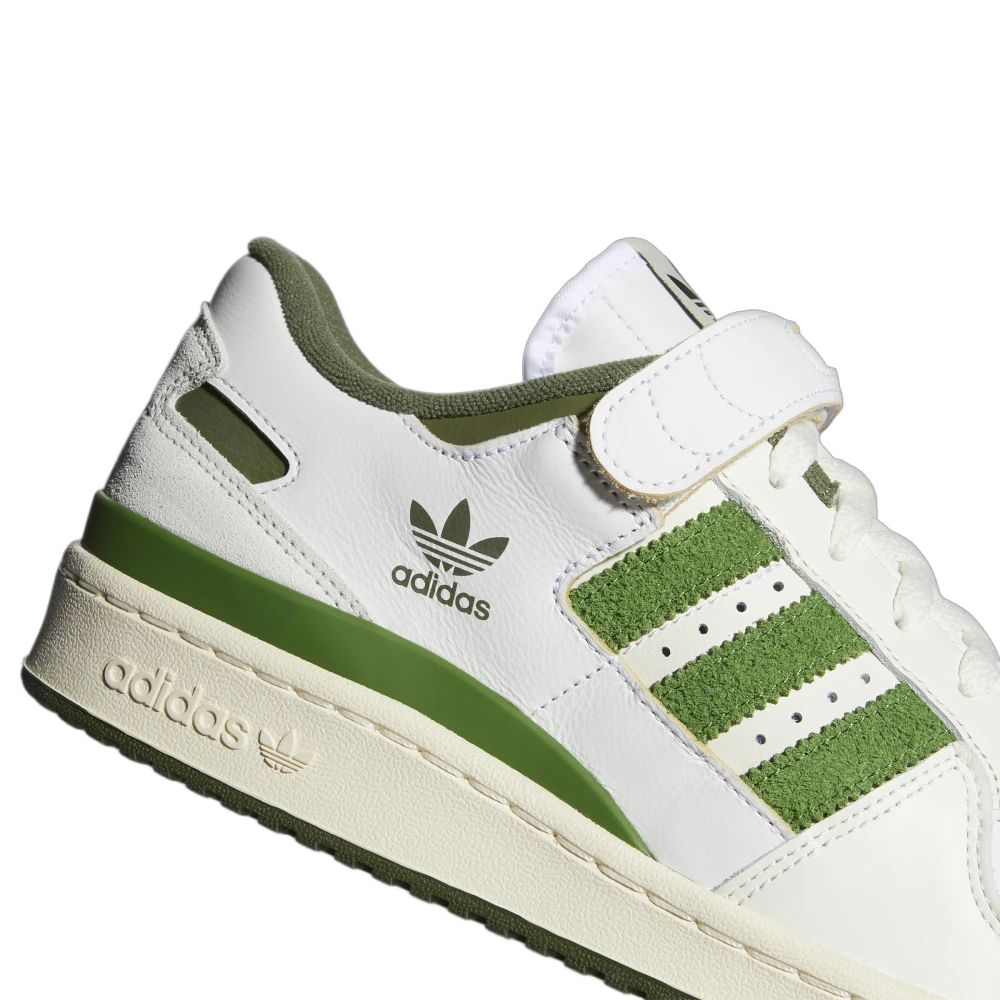 Adidas Forum 84 Low Crew Green, White/Crew Green-Wild Pine (FY8683)