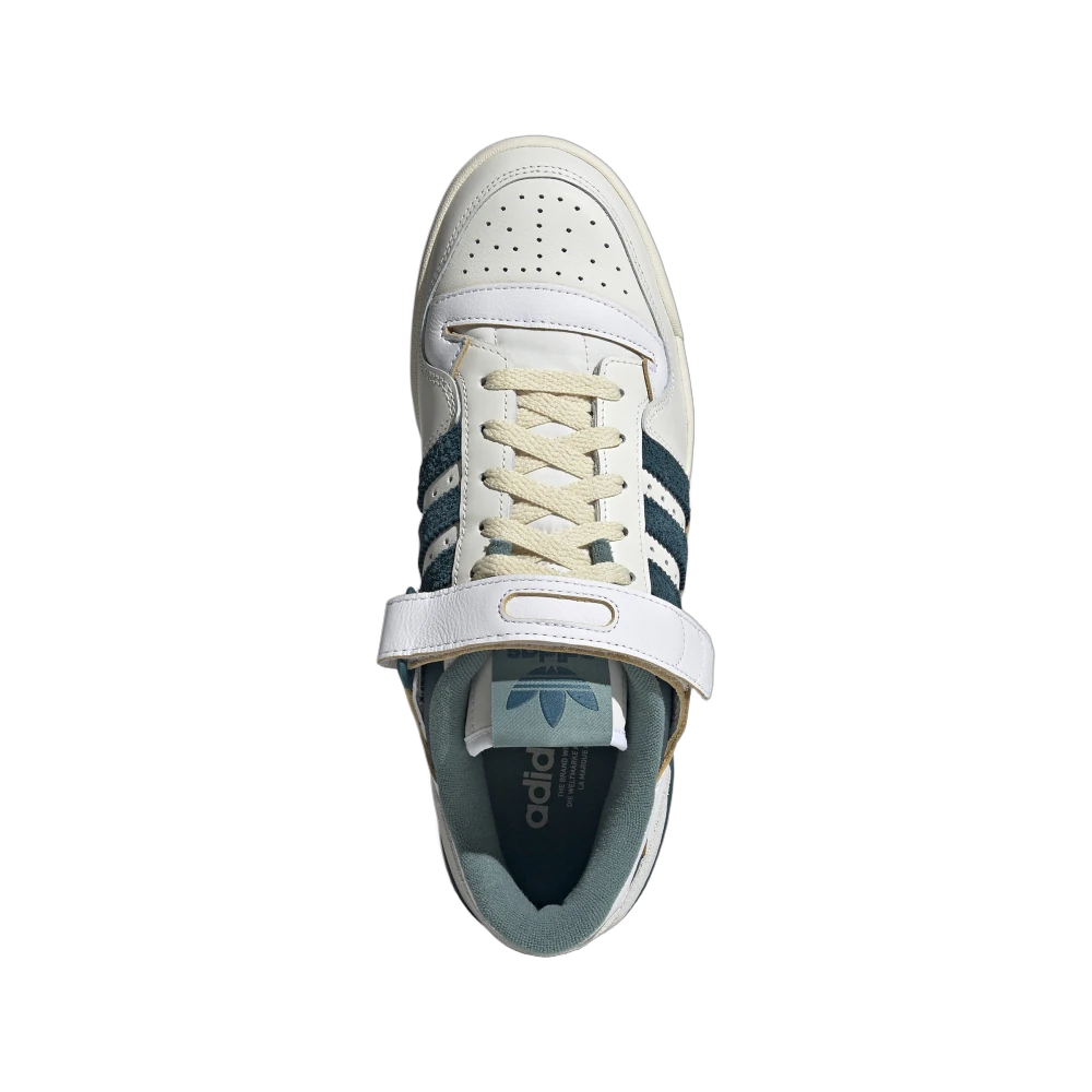 Adidas Forum 84 Low White Wild Teal, Off White/Wild Teal/Cream White (GX4536)