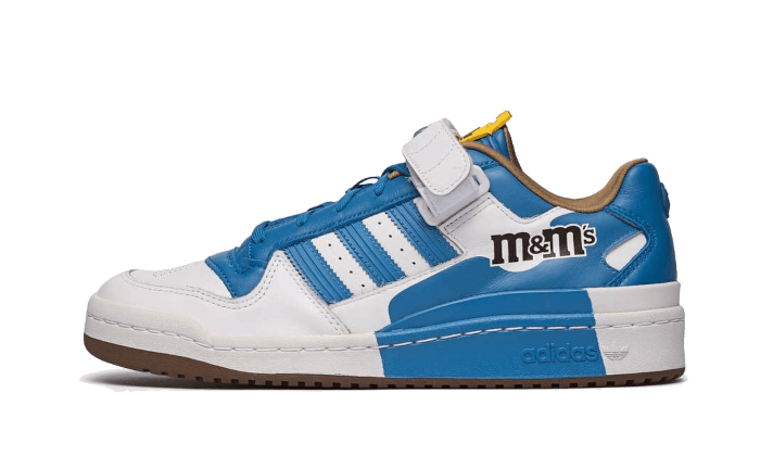 Adidas Forum Low M&M's Craft Blue Footwear White EQT Yellow, Craft Blue/Footwear White/EQT Yellow (GZ1936)