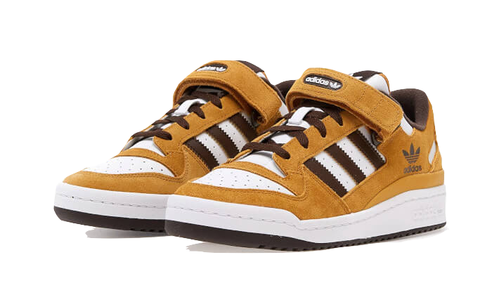 Adidas Forum Low Mesa, White/Mesa/Dark Brown (GX4030)