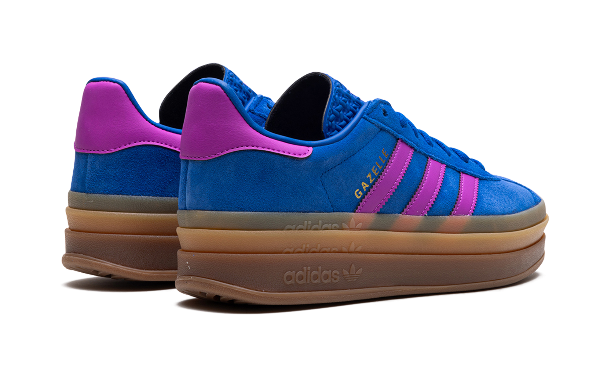 Adidas Gazelle Bold Bold Blue Lucid Pink