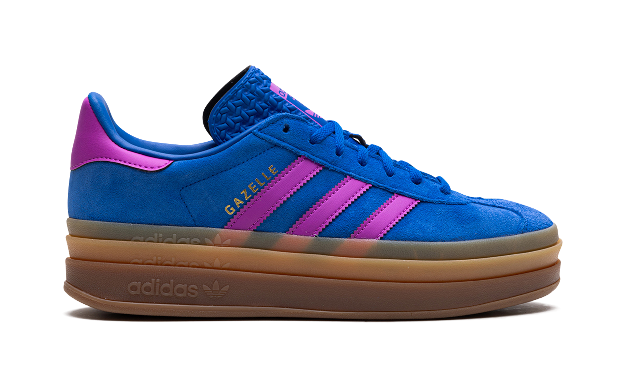 Adidas Gazelle Bold Bold Blue Lucid Pink