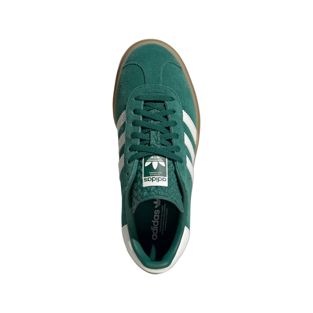 Adidas Gazelle Bold Collegiate Green, Collegiate Green/Off White/Gold Metallic (JI0325)
