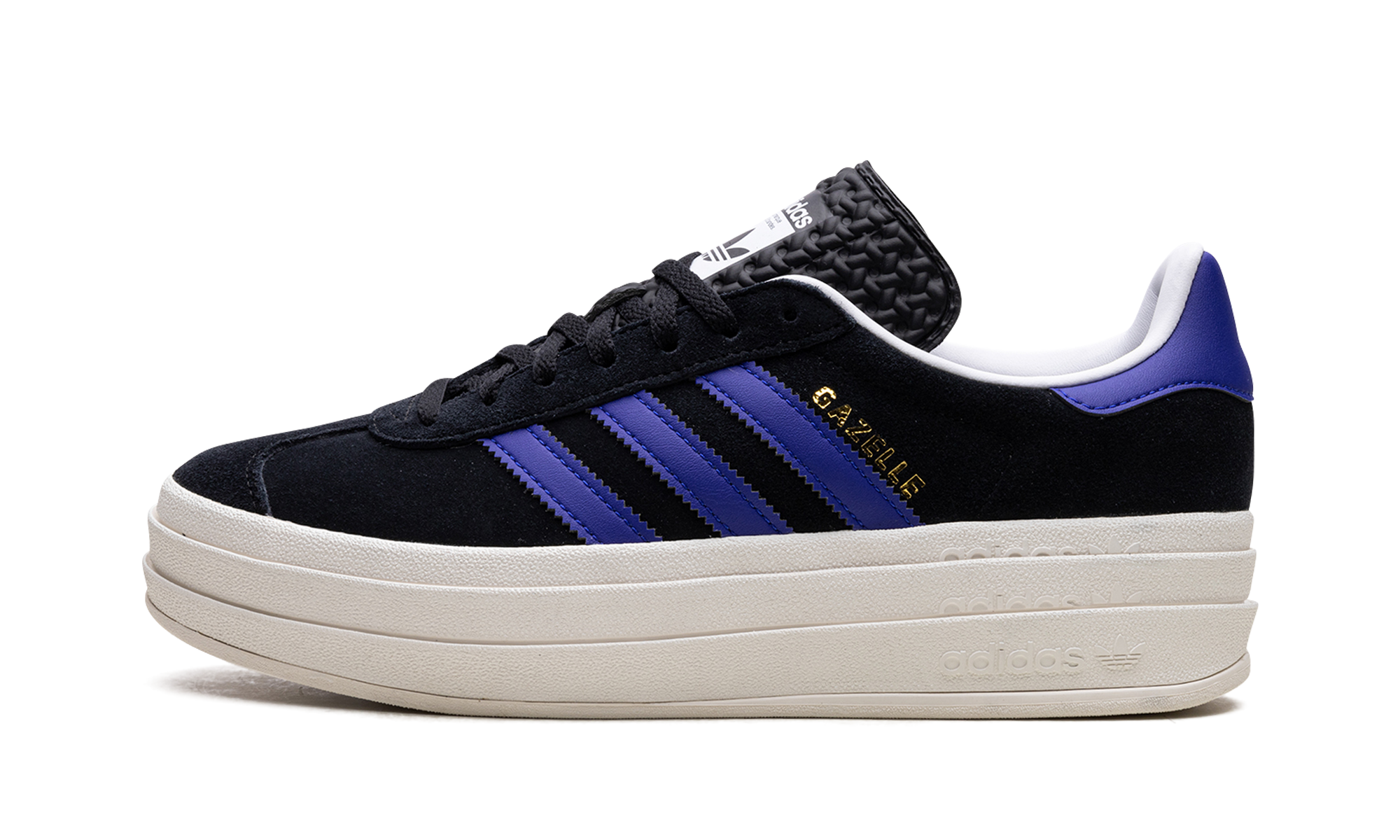 Adidas Gazelle Bold Core Black Lucid Blue