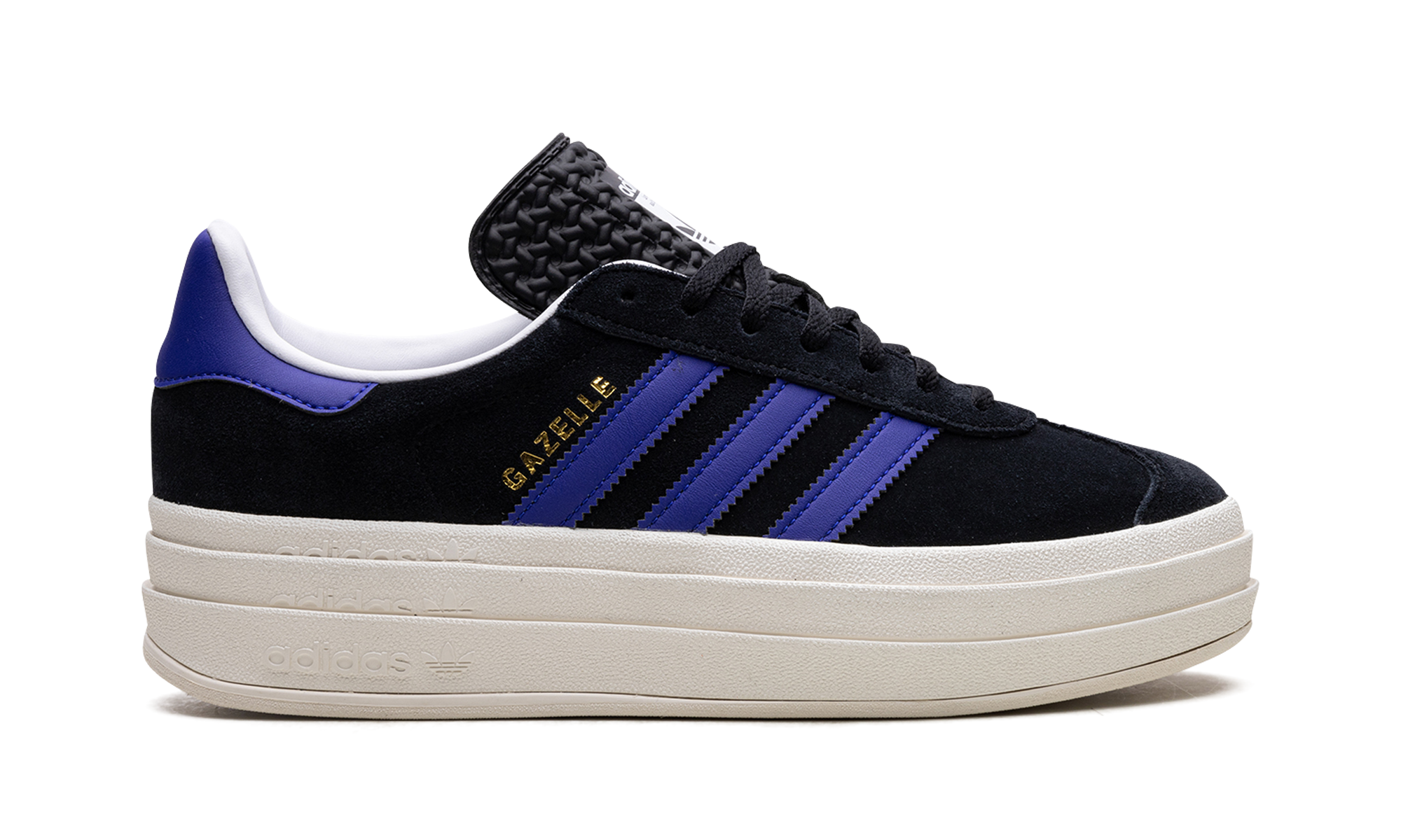 Adidas Gazelle Bold Core Black Lucid Blue